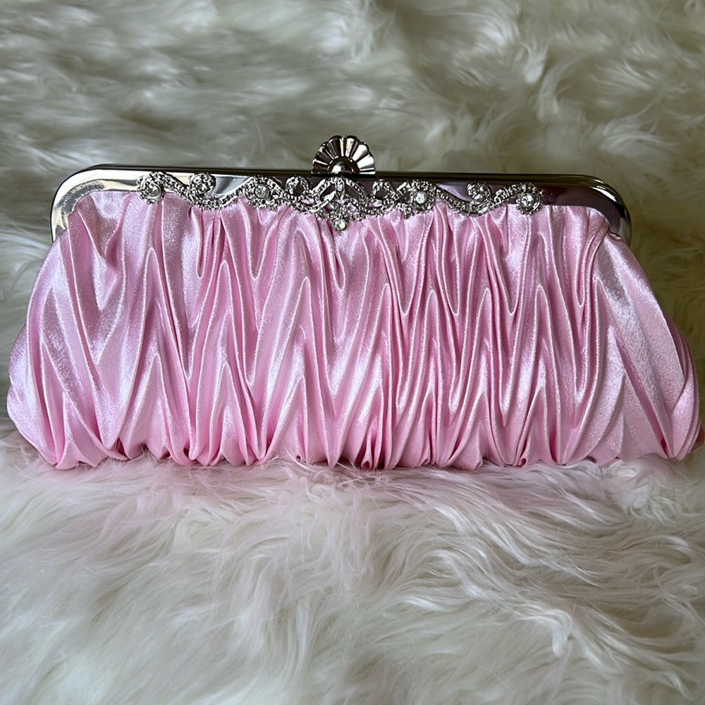 Elegant Pink Clutch